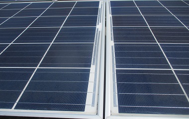 千葉県旭市にて太陽光パネルを施工しました。イメージ